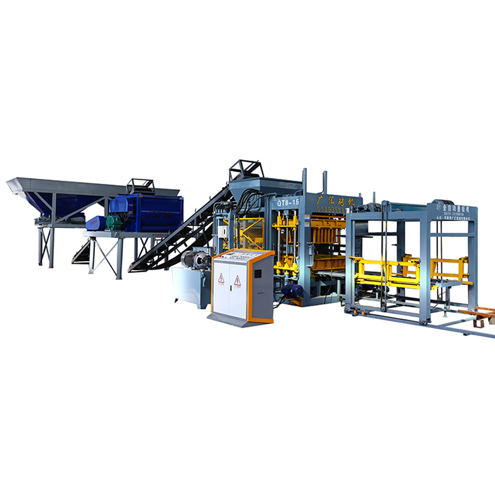 QT8-15 Fully Automated Cement Block Manufacturing Machine - Affordable Paver Block Machine Cost