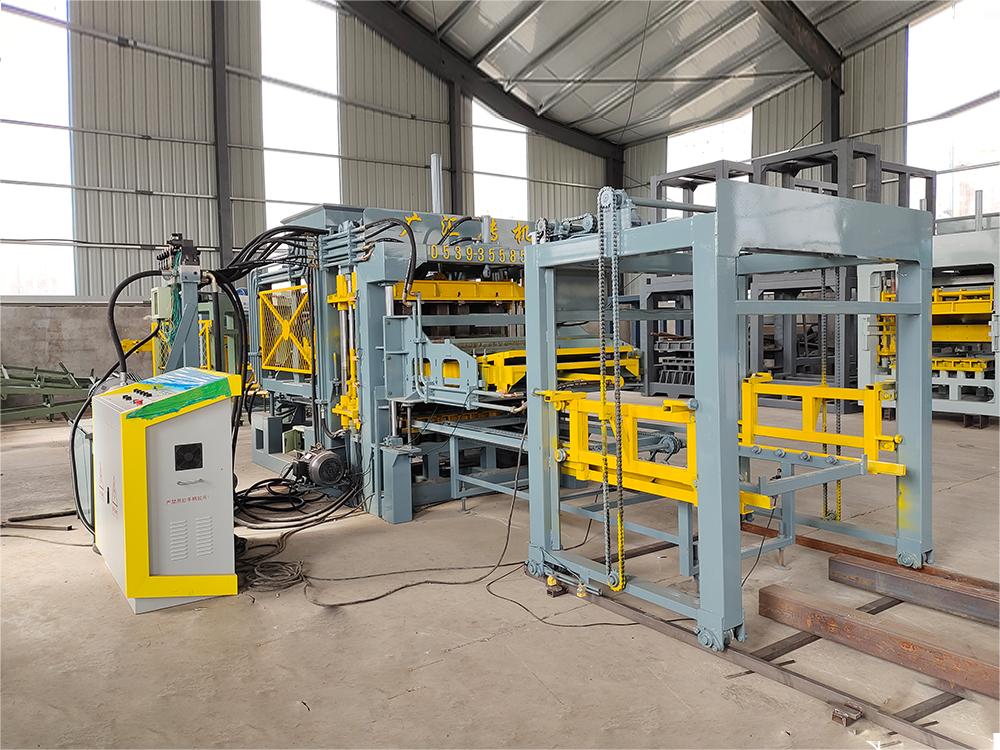 Premium Paver Hydraulic Press Machine - Automatic Block Production Line QT5-15